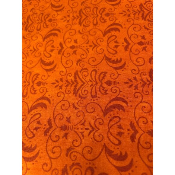 Moda Fabrics 1/2 yard x 44" Forest Fancy Deb Strain Orange Cotton Fabric - Picture 9 of 9